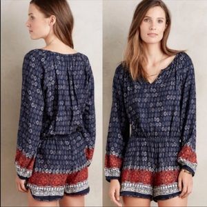 Anthropologie Lilka Nandini Romper